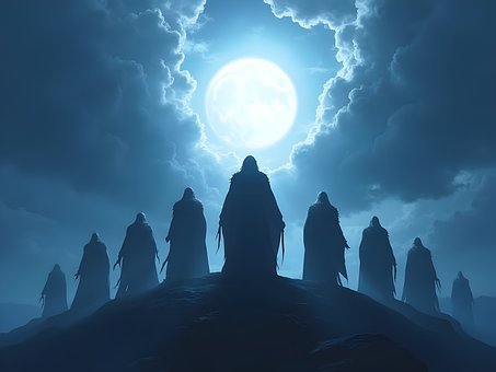 Free Warriors Sunrise illustration and picture