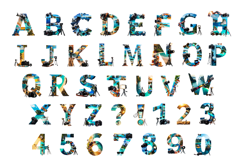 Download Font, Letters, Numbers. Royalty-Free Stock Illustration Image ...