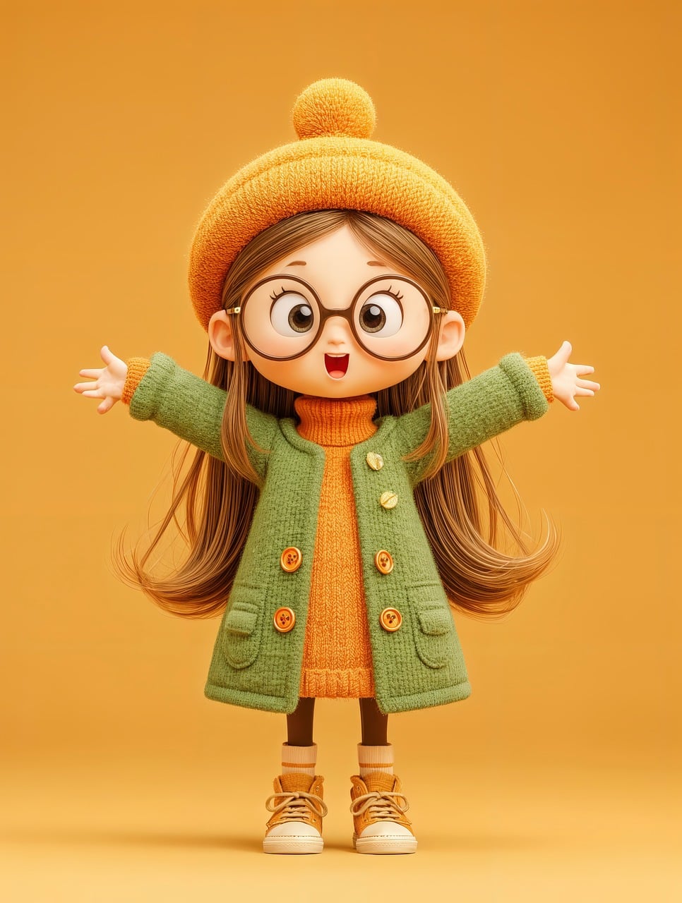 Ai产生的 小姑娘 卡通片 - Pixabay上的免费图片