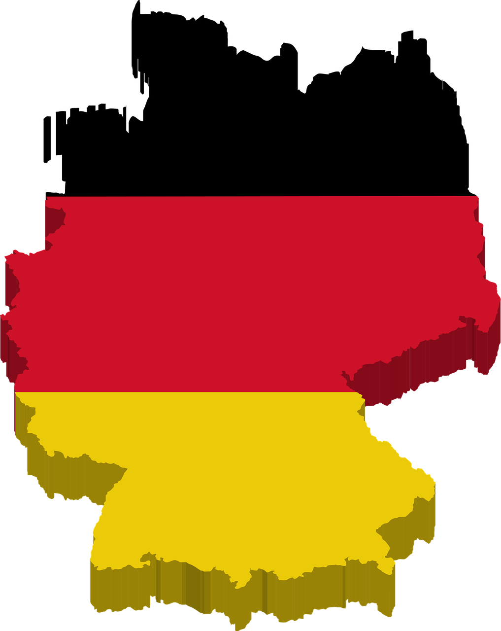 Download Germany Map Flag Royalty Free Vector Graphic Pixabay