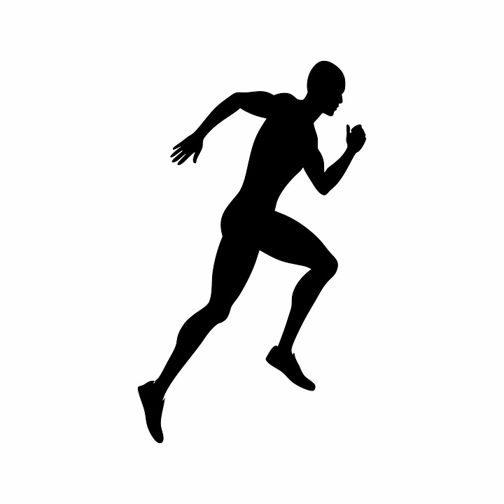 Silouhette Course Sprinter En Course Silhouette De - Images vectorielles gratuites sur ...