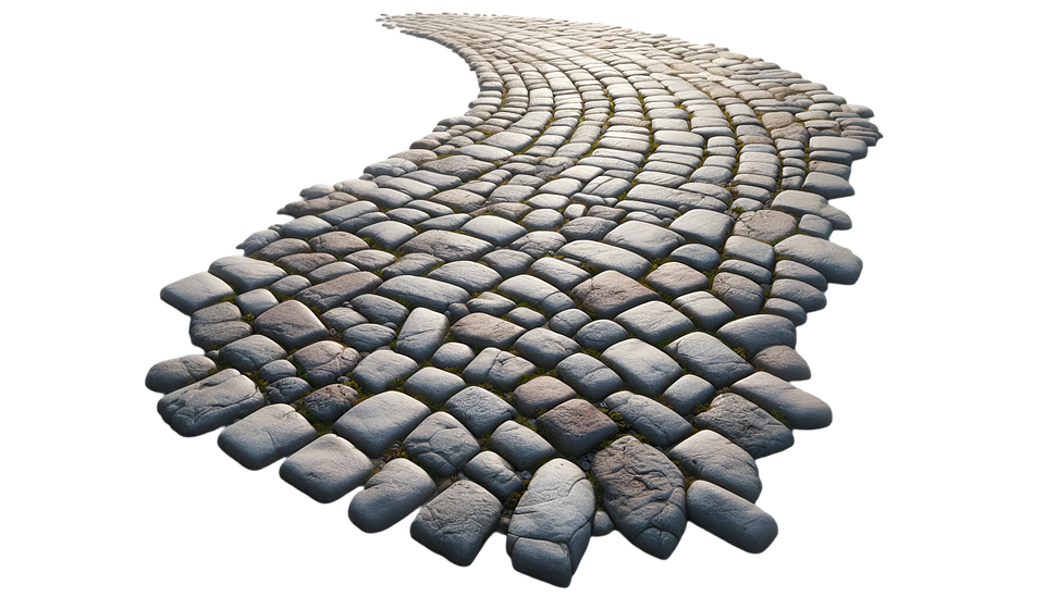 Cobblee Path Download Cobblestone Path, Footpath, Pavement. Royalty-Free Stock ...