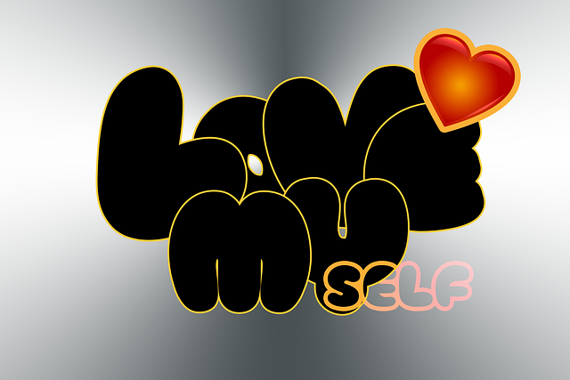 Free selflove mindfulness love illustration