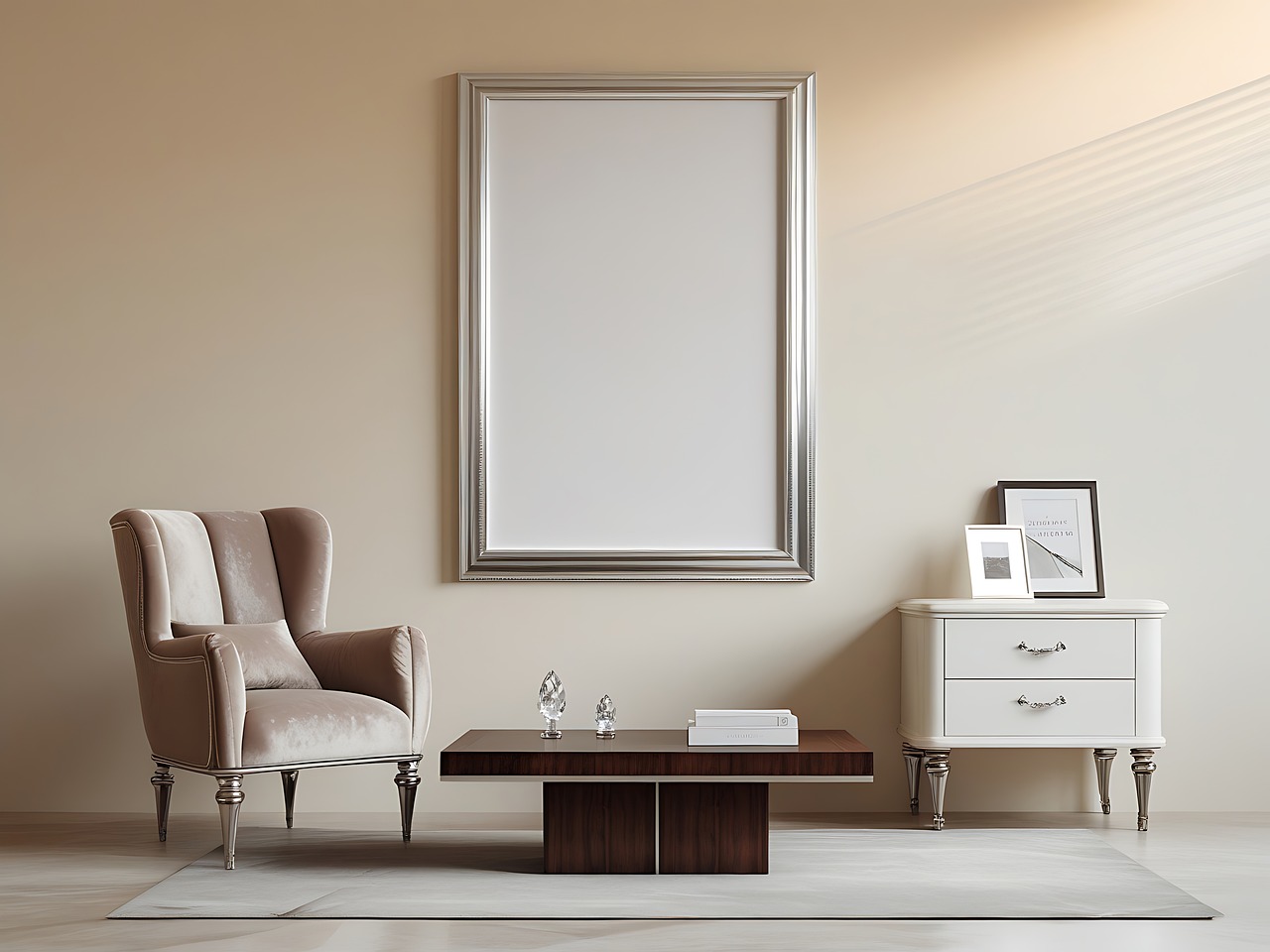 Download free HD stock image of Modern Living Room Minimalist Interior Free modern living room minimalist interior stylish home illustration