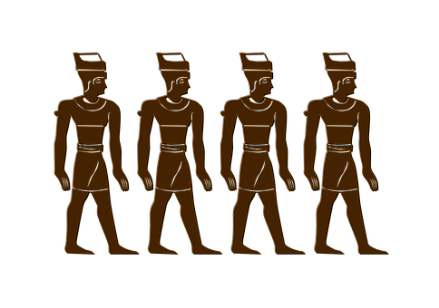 Free Men Antique illustration and picture