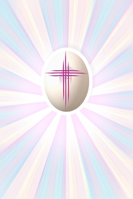 Ei, Ostern, Kreuzen, Struktur, Linien