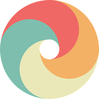 Retro, Spirale, Schnecke, Logo