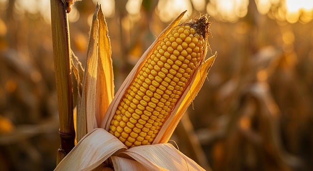 Free ai generated corn cob illustration