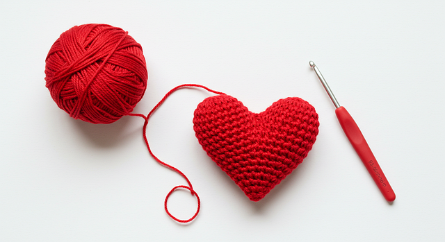 Free ai generated heart needle illustration