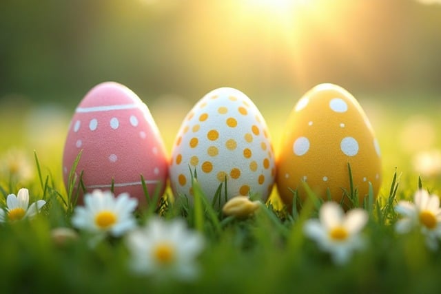Free ai generated easter spring illustration