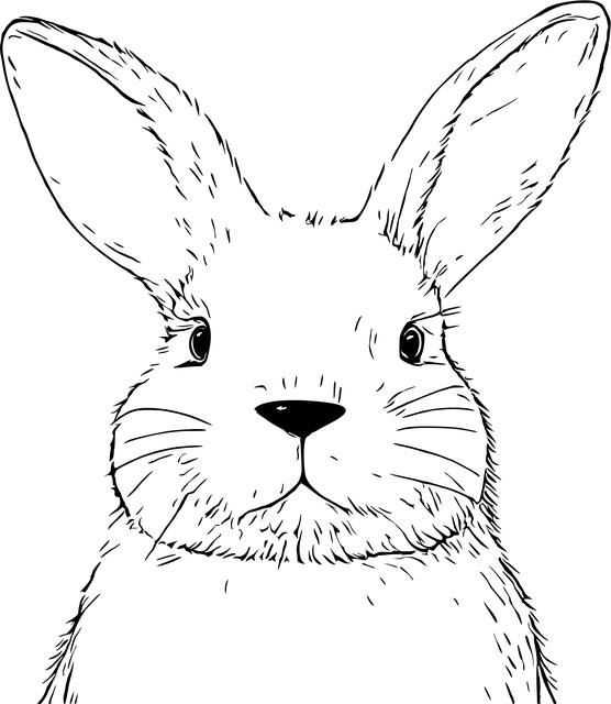 Free ai generated bunny rabbit vector