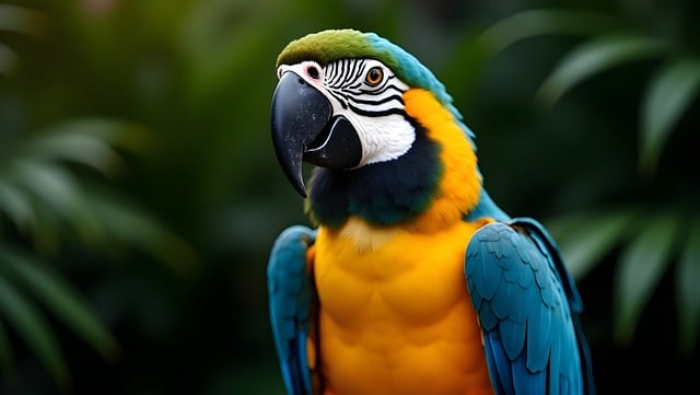 Ai Generiert, Papagei, Vogel, Pelz