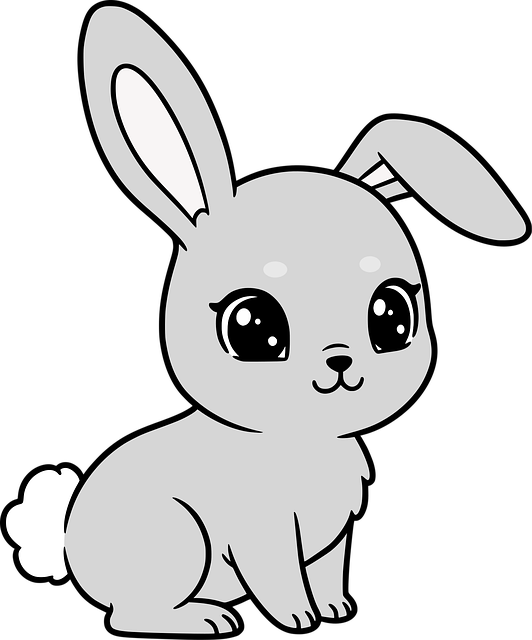 Free Bunny Rabbit vector and picture