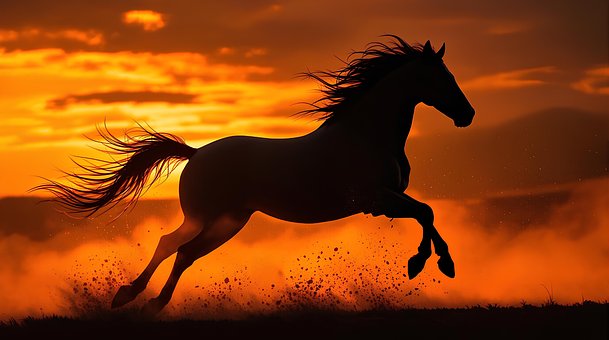 Free Nature Horse illustration and picture