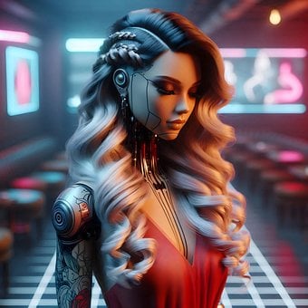 Frau, Porträt, Mädchen, Mode, Pose