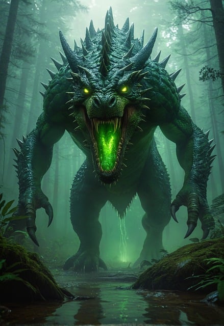 Free Monster Cartoon illustration and picture