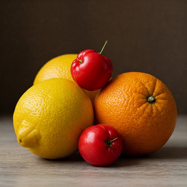 Orange, Acerola, Sitron, Vitamin C