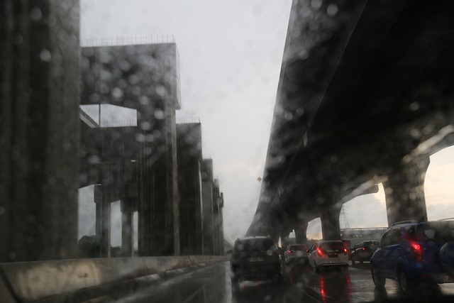 Free Highway Rain photo and picture