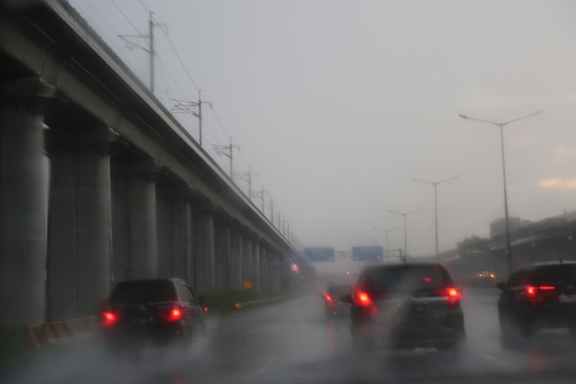 Free Highway Rain photo and picture