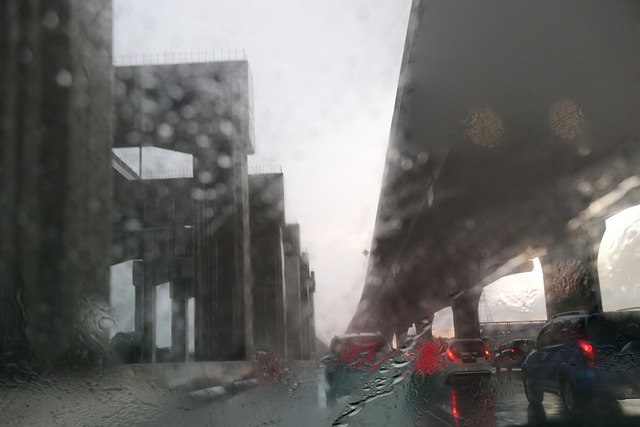 Free Highway Rain photo and picture