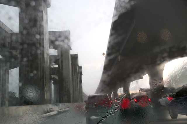 Free Highway Rain photo and picture