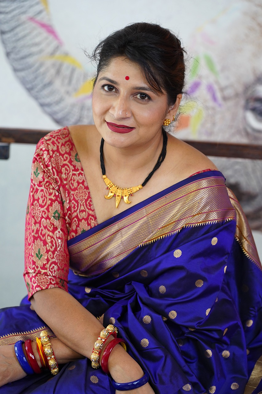 Sari Robe Femme Sari Robe Traditionnelle - Photo gratuite sur Pixabay