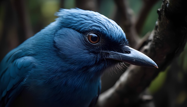 Free ai generated crow nature illustration