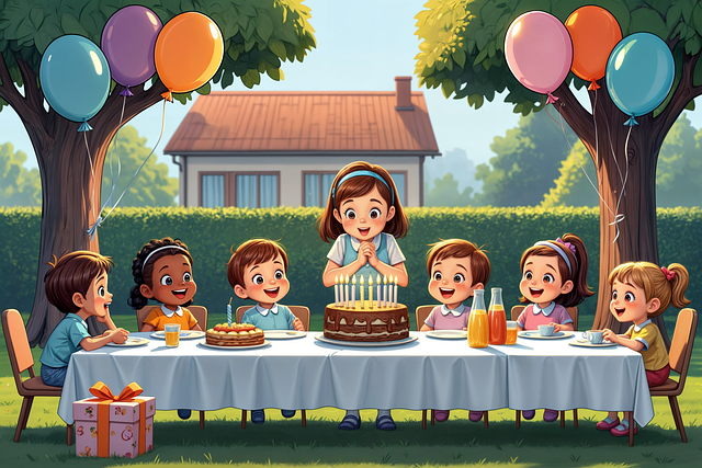 Free cake friends joy illustration