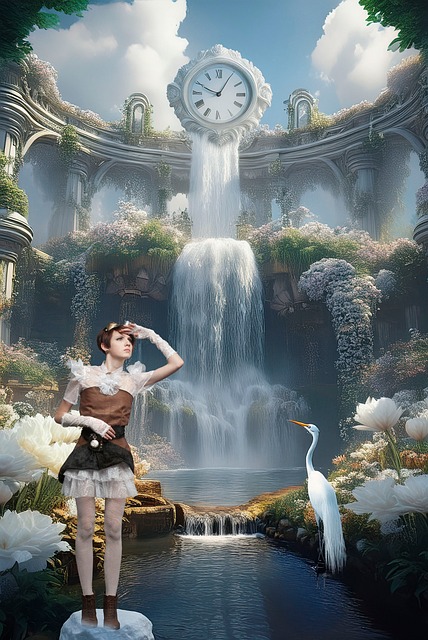 Free Yard Fantasy illustration and picture