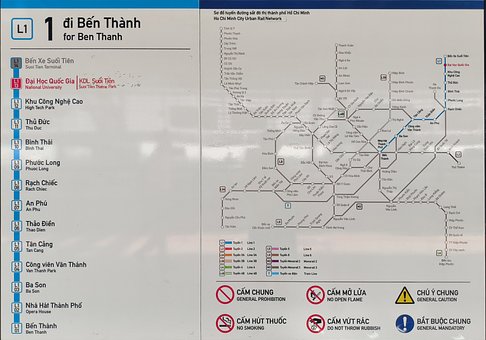 Metro, U-Bahn, Ho Chi Minh Stadt