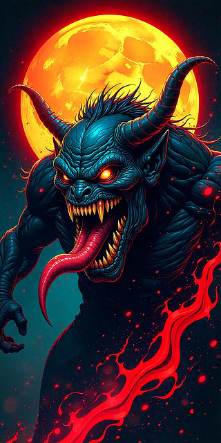 Dämon, Monster, Fantasiewesen