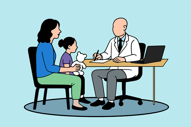 Médico, Consulta, Pediatra, Paciente