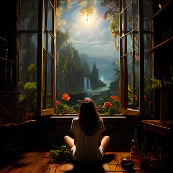 Free Young Woman Woman illustration and picture