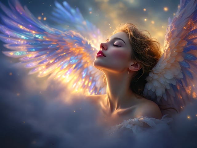 Free ai generated woman nature illustration