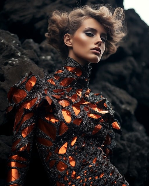 Ai Genereret, Kvinde, Model, Mode, Natur
