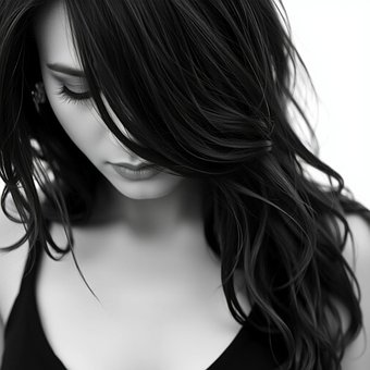 Free Woman Portrait illustration and picture