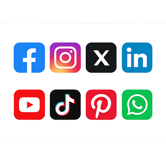 Facebook, Symbol, Transparent, Youtube
