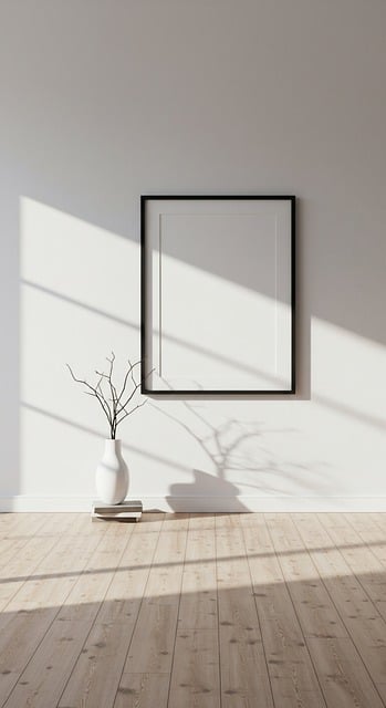 Free mockup frame poster illustration