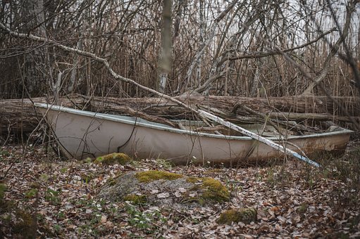 Free Boat Abandoned photo and picture