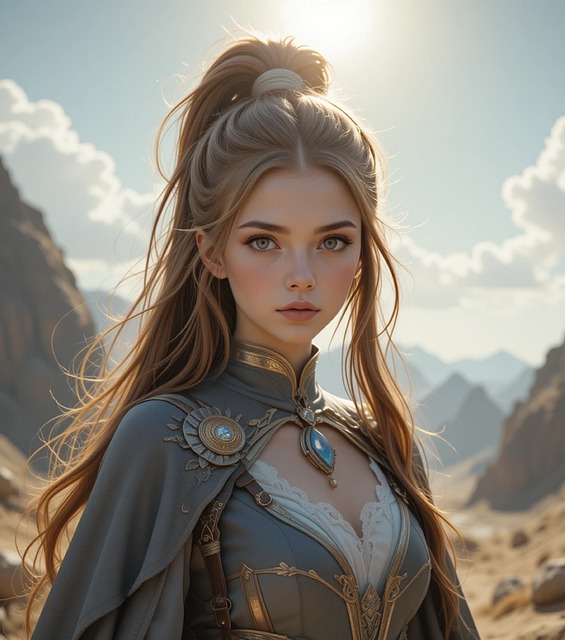 Free Girl Beautiful illustration and picture