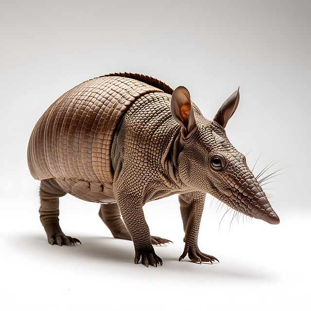 Free ai generated armadillo nine-banded armadillo illustration