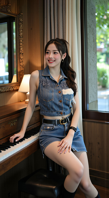 Piano, Musikk, Musiker, Asiatisk, Modell