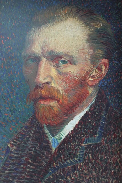 Maleri, Van Gogh, Portræt, Selvportræt