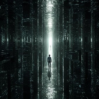 Free Ai Generated Labyrinth illustration and picture
