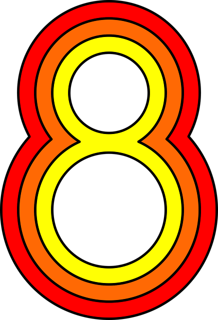 Free eight number arithmetic vector
