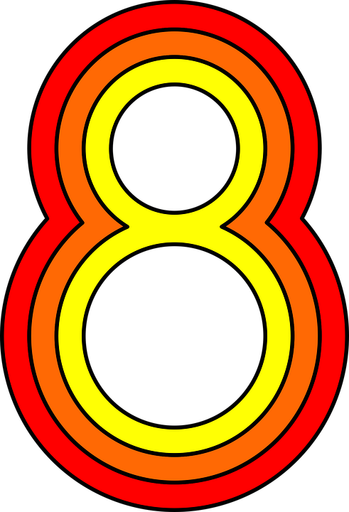 Eight In Math Download Eight, Number, Arithmetic. Royalty-Free Vector Graphic - Pixabay