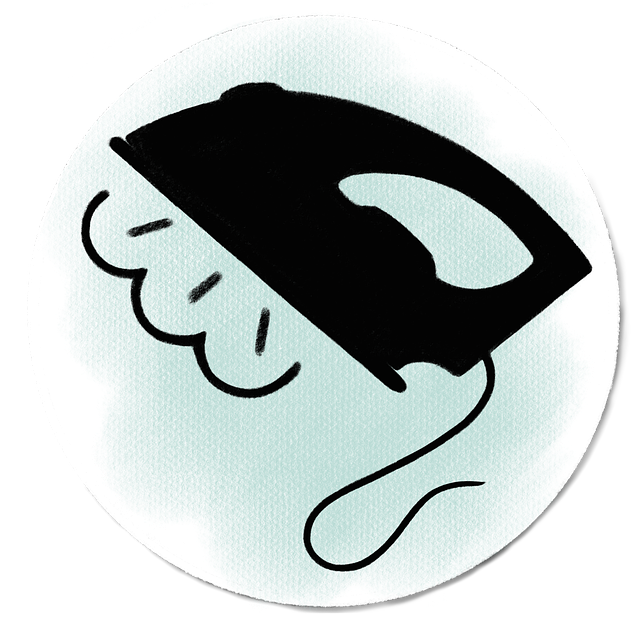 Free Iron Ironing illustration and picture