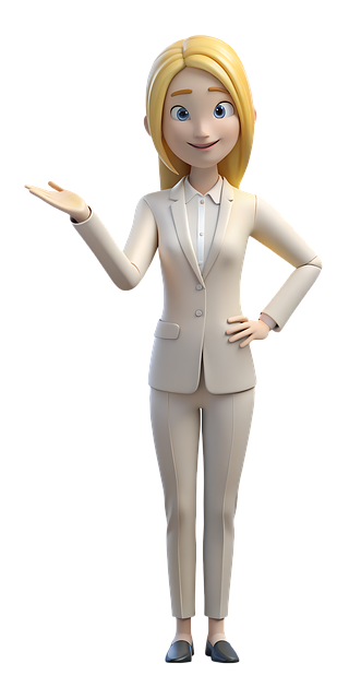 Free ai generated woman blonde illustration