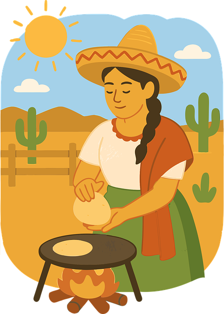 Free ai generated woman mexican culture vector