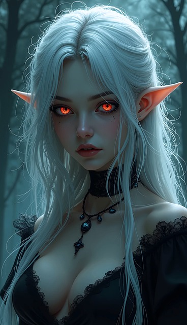 Anime, Garota, Natural, Fantasia, Mulher